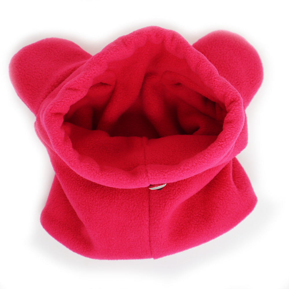 Frenchiestore Organic Dog Frenchie Ear Warmers | Hot Pink, Frenchie Dog, French Bulldog pet products