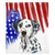 Patriotic Dalmatian Blanket | American dog in Watercolors, Frenchie Dog, French Bulldog pet products