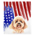 Patriotic Toy Poodle Blanket | American dog in Watercolors, Frenchie Dog, French Bulldog pet products