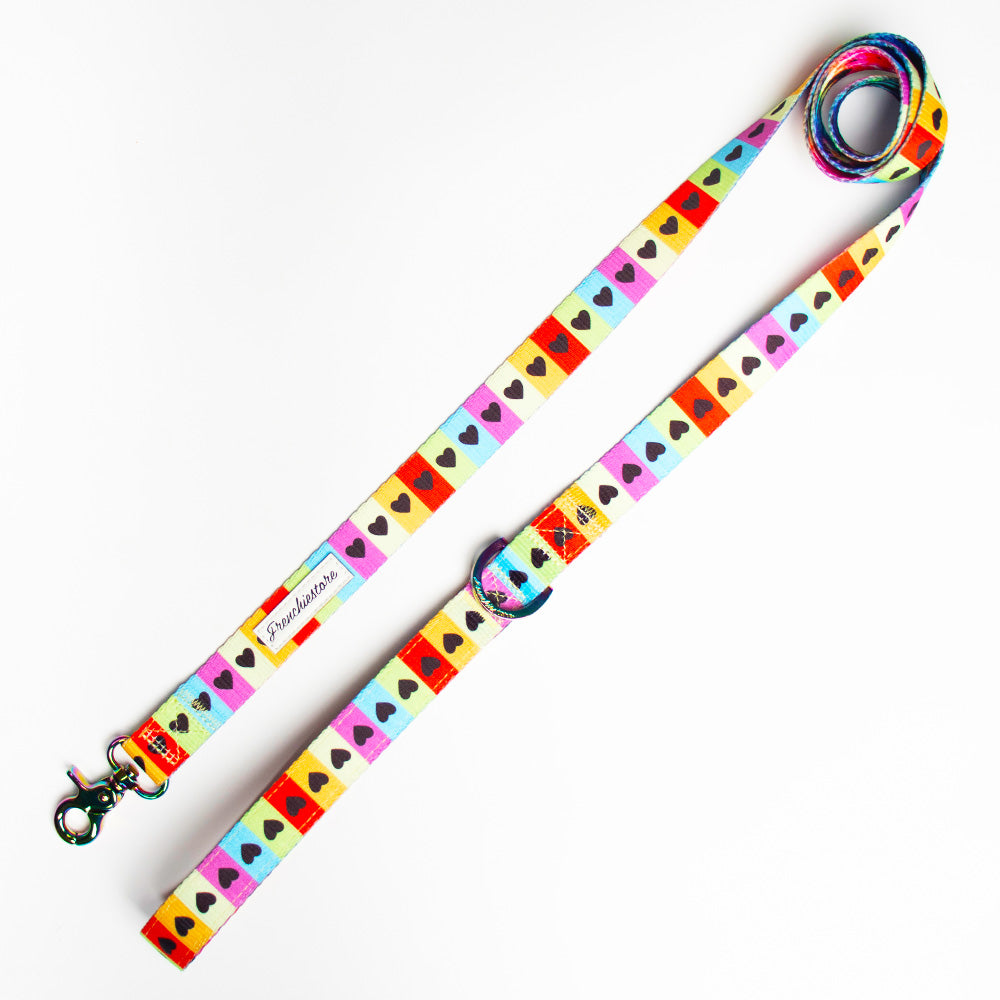 Frenchiestore Dog Luxury Leash | Love Is Love, Frenchie Dog, French Bulldog pet products