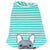 Camisa Frenchie | Frenchiestore | Bulldog francés azul en aguamarina, perro Frenchie, productos para mascotas Bulldog francés