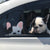 Французский стикер | Frenchiestore | Наклейка на автомобиль Black L Pied French Bulldog, Французская собака, зоотовары для французского бульдога