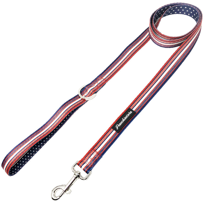 Frenchiestore Luxury Leash | All American, Frenchie Dog, French Bulldog pet products