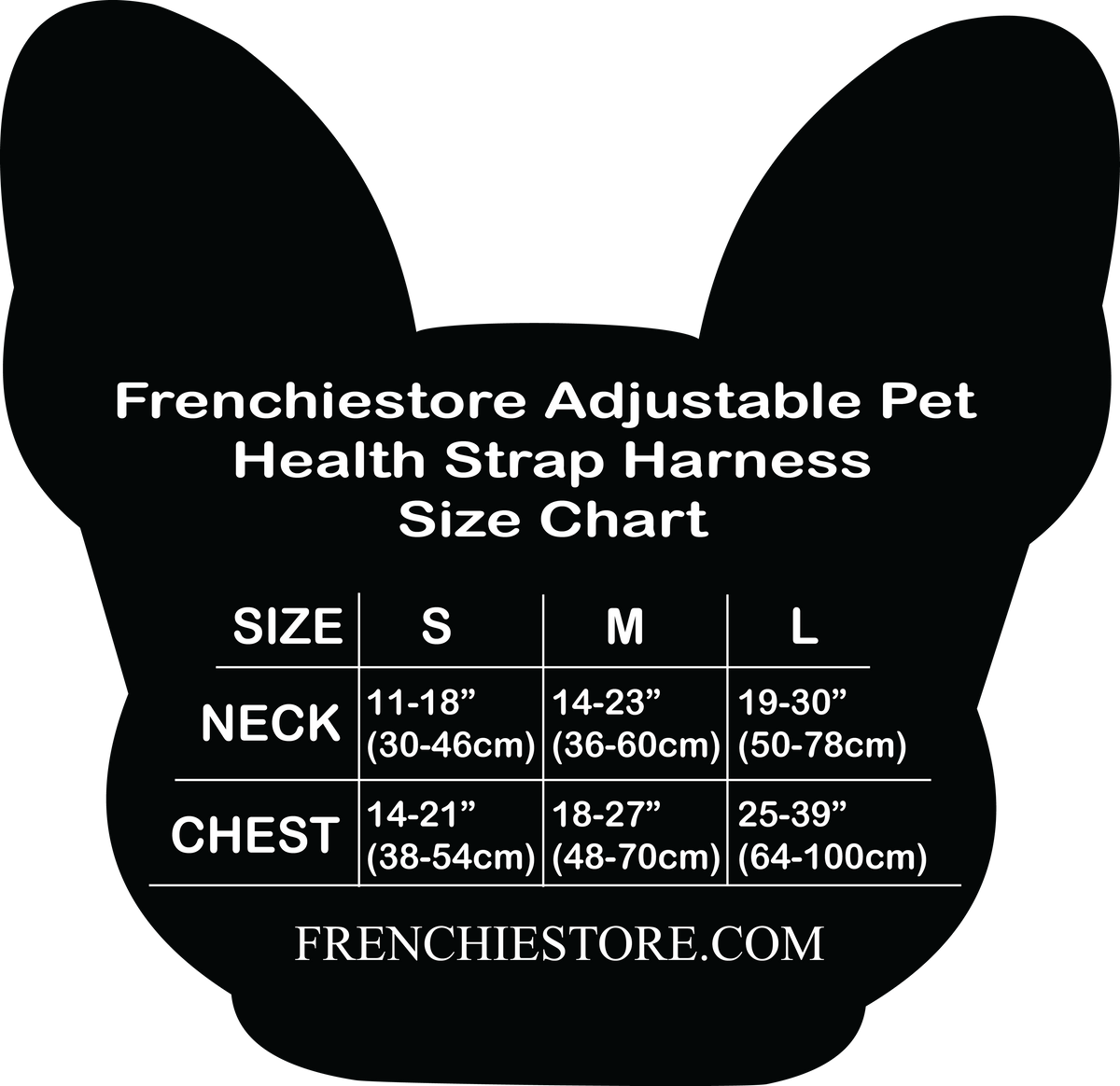Frenchiestore Adjustable Pet Health Strap Harness | the Child, Frenchie Dog, French Bulldog pet products