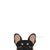 Pegatina Frenchie | Frenchiestore | Calcomanía para coche de Bulldog francés negro y fuego, perro Frenchie, productos para mascotas de Bulldog francés