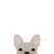 Pegatina Frenchie | Frenchiestore | Calcomanía color crema para coche de Bulldog francés, perro Frenchie, productos para mascotas de Bulldog francés