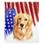 بطانية الكلب الذهبي المسترد | كلب وطني بالألوان المائية ، كلب فرنسي ، منتجات حيوانات أليفة من البلدغ الفرنسي
