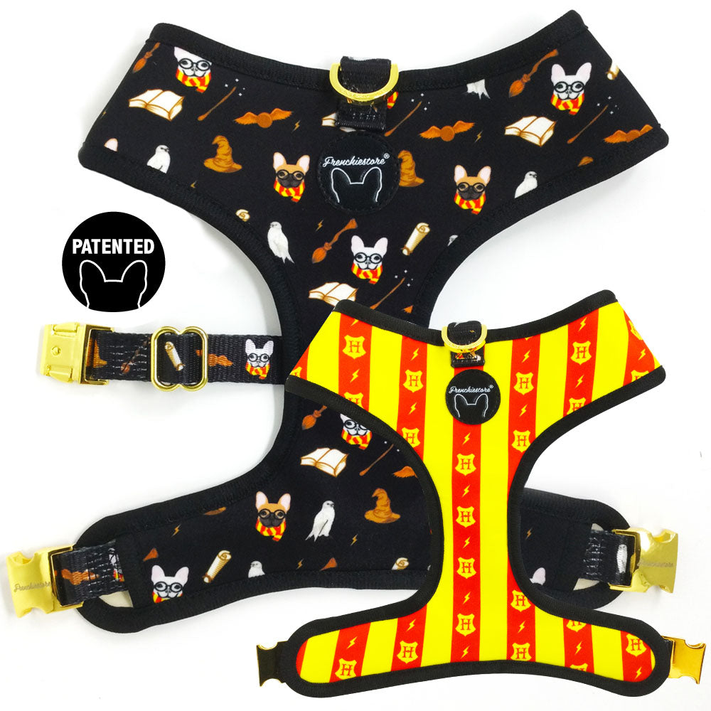 Frenchiestore Reversible Dog Health Harness | Harry Pupper, Frenchie Dog, French Bulldog pet products