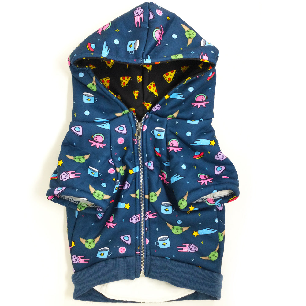 Frenchiestore Organic Dog hoodie | The Child, Frenchie Dog, French Bulldog pet products