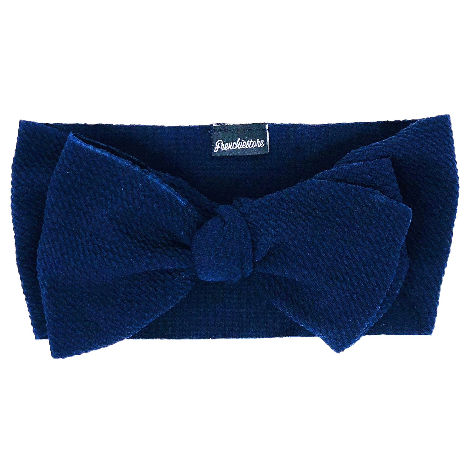 Frenchiestore Pet Head Bow | Midnight, Frenchie Dog, French Bulldog pet products