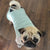 بيجامة الصلصال | ملابس الصلصال الكلب | Fawn Pug dog ، Frenchie Dog ، منتجات البلدغ الفرنسية للحيوانات الأليفة