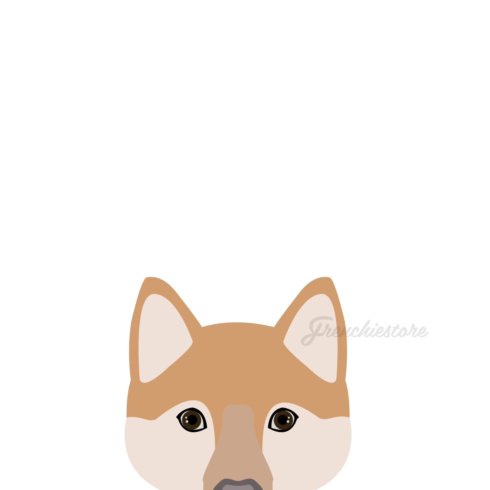 Shiba Inu Dog Sticker | Frenchiestore |  Shiba Inu Car Decal, Frenchie Dog, French Bulldog pet products