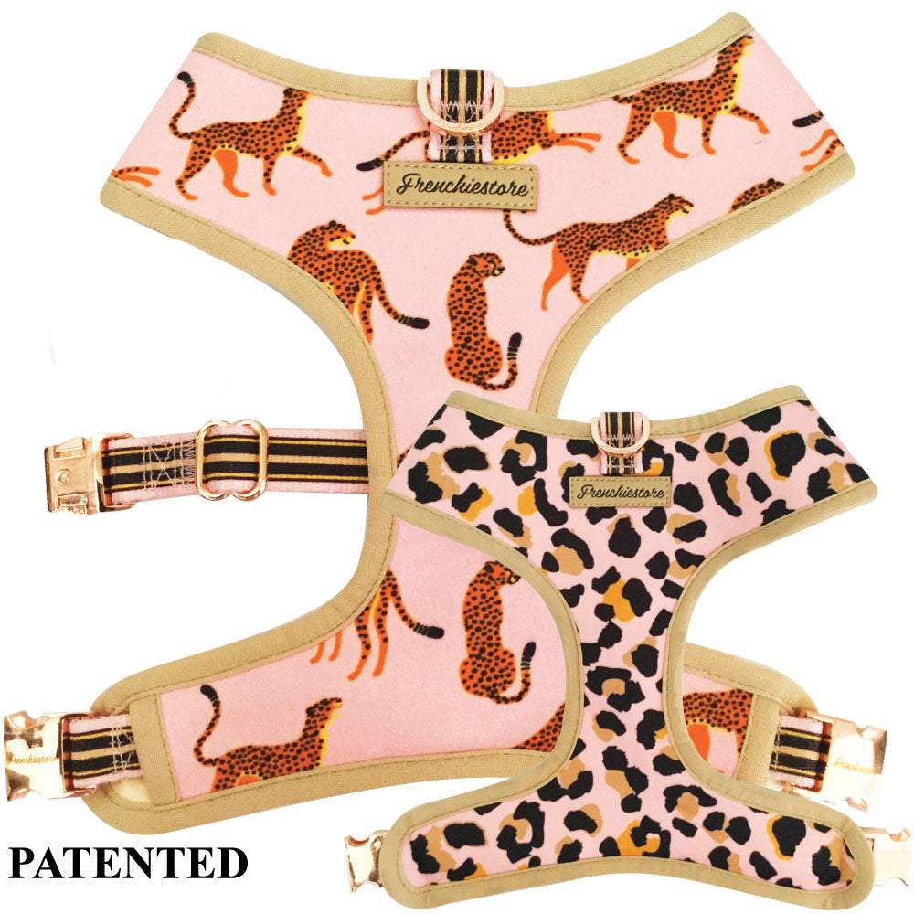 Frenchiestore Reversible Dog Health Harness Wild One